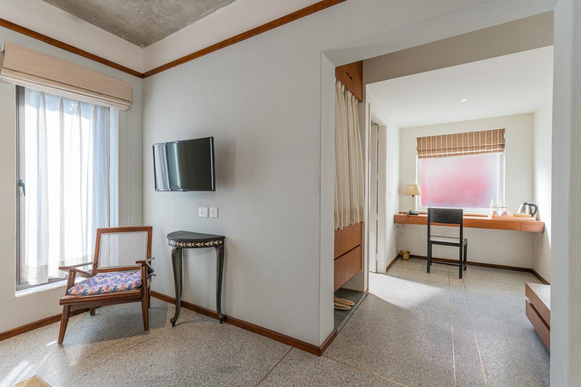 Ferienwohnung Amrit Bhawan Haridwār Zimmer foto
