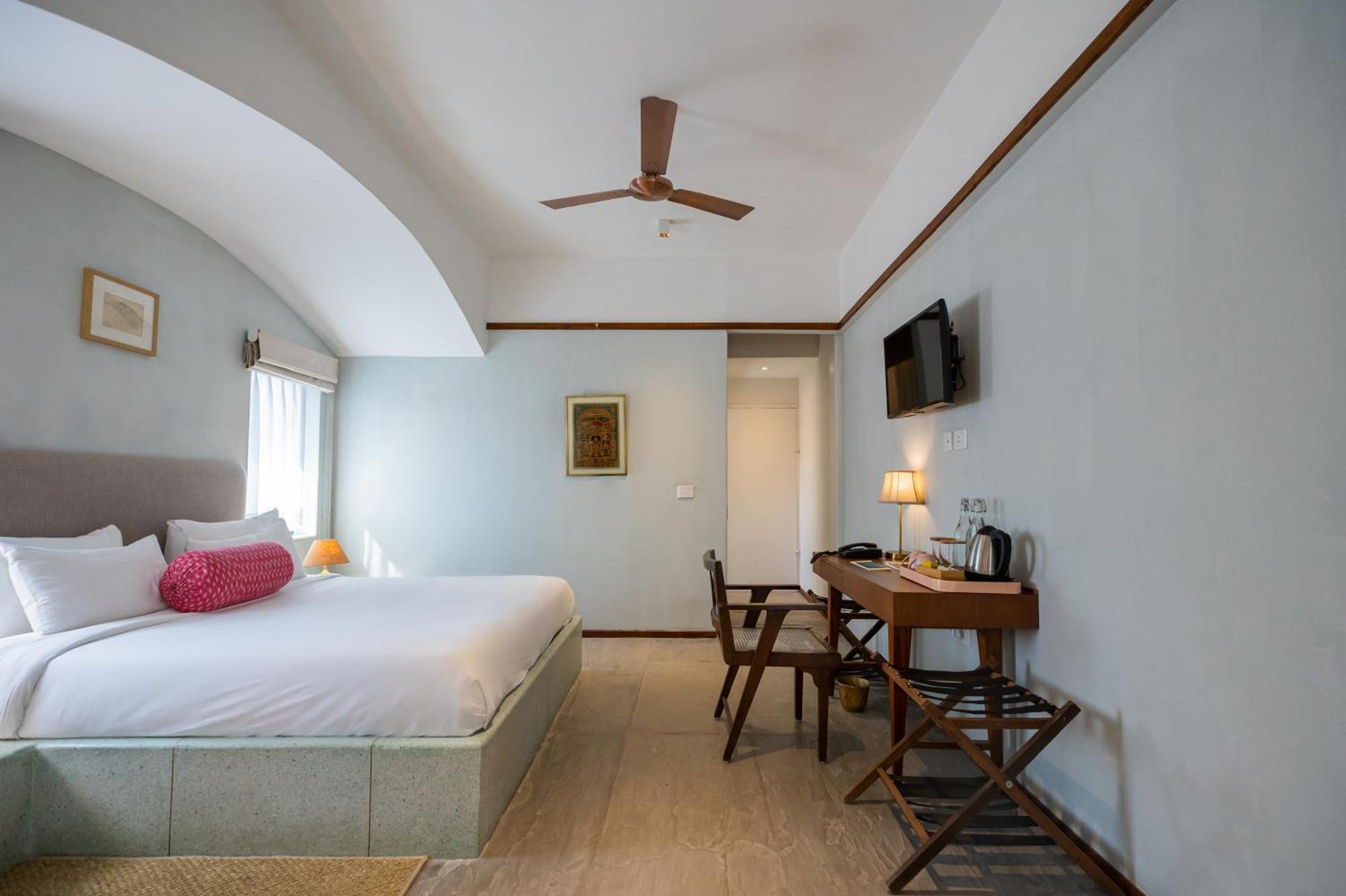 Ferienwohnung Amrit Bhawan Haridwār Zimmer foto